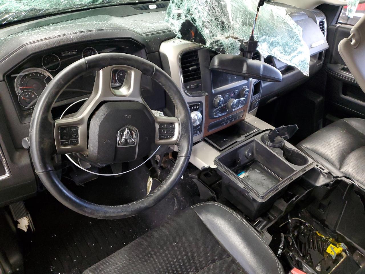 2014 RAM 1500 VIN 1C6RR7JT6ES412408 Copart auction photo, rollover damage thumbnail 8