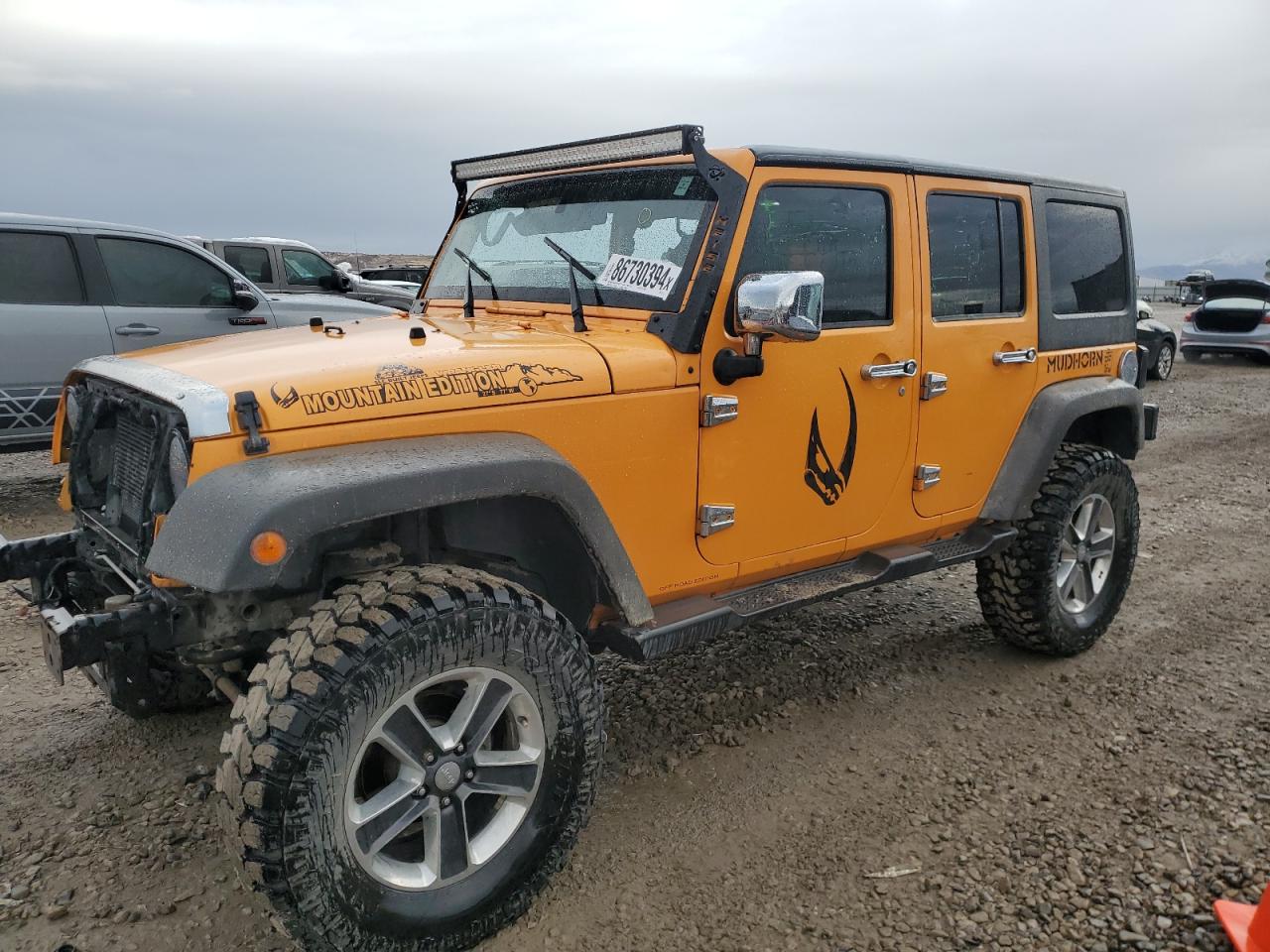2012 Jeep Wrangler VIN 1C4BJWDG4CL277883