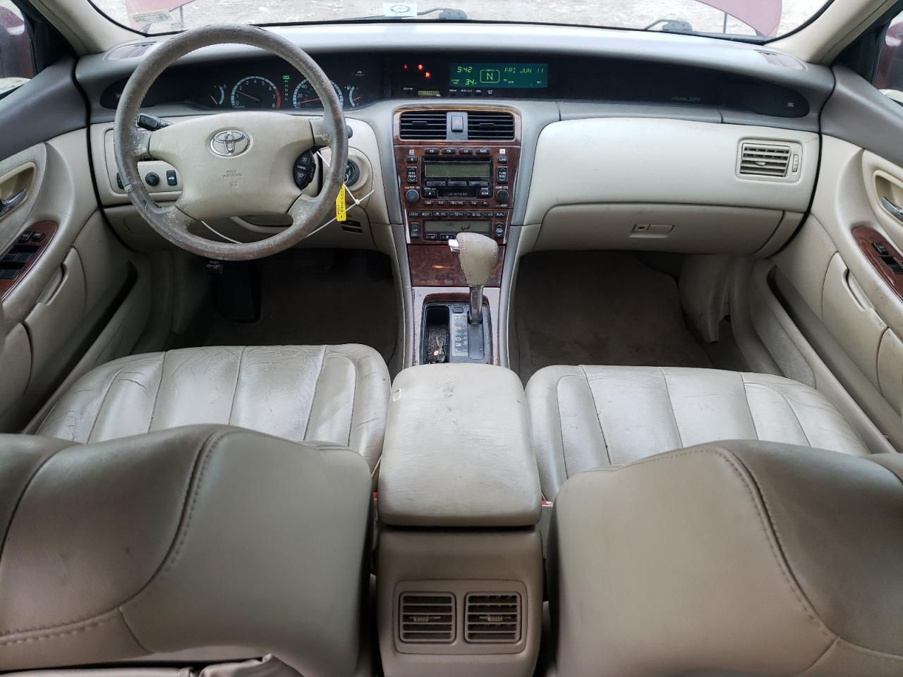 2002 Toyota Avalon VIN 4T1BF28B72U267099 Copart auction photo, front end damage thumbnail 8
