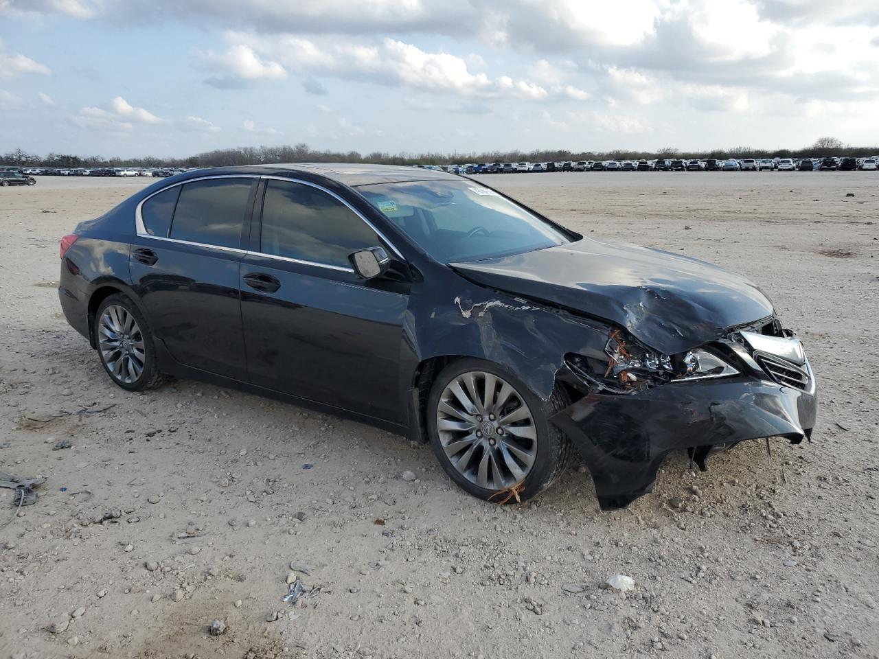 2016 Acura RLX VIN JH4KC1F58GC001638 Copart auction photo, front end / all over damage thumbnail 4