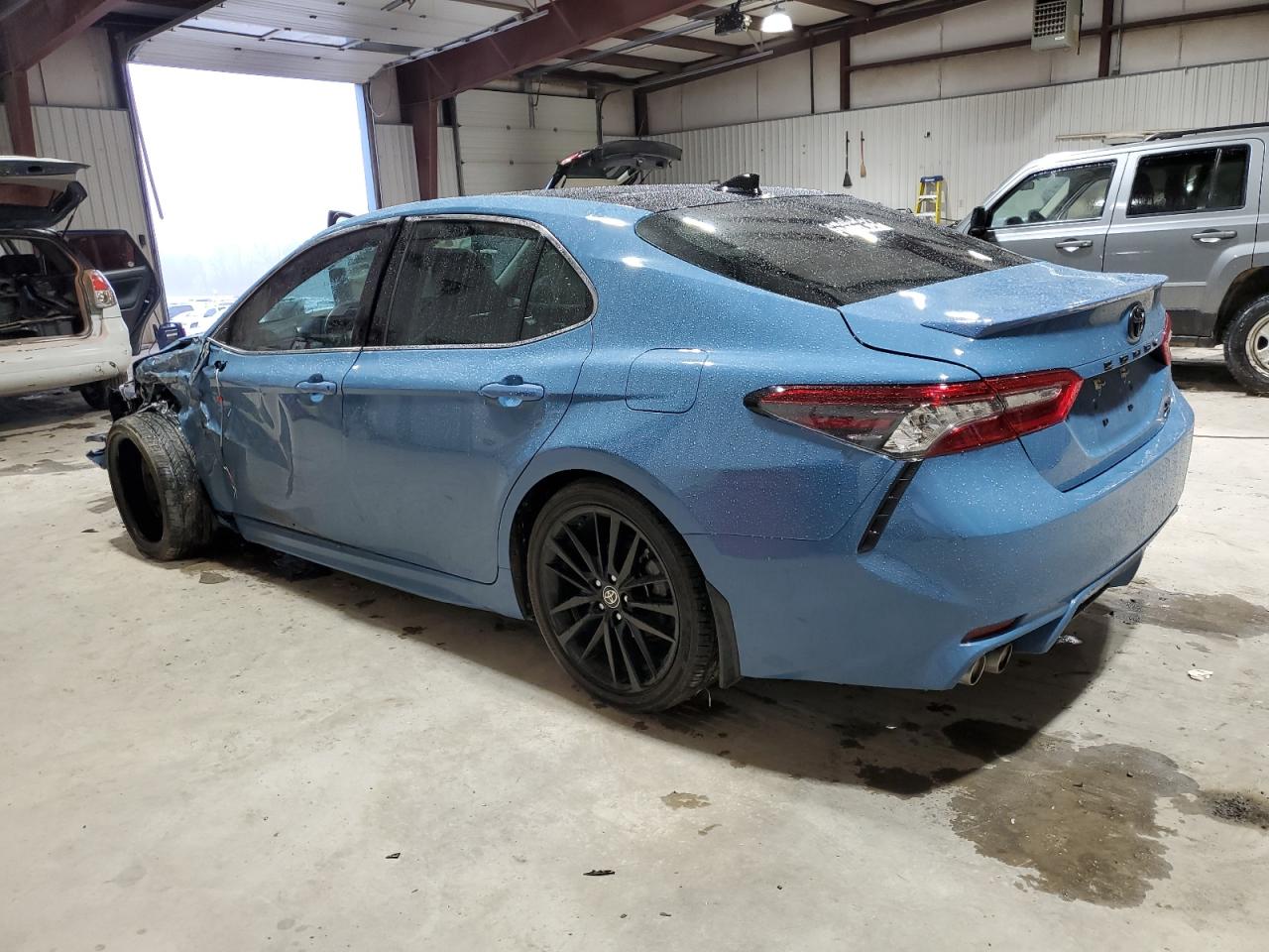 2023 Toyota Camry VIN 4T1K61BK4PU074743 Copart auction photo, front end / side damage thumbnail 2