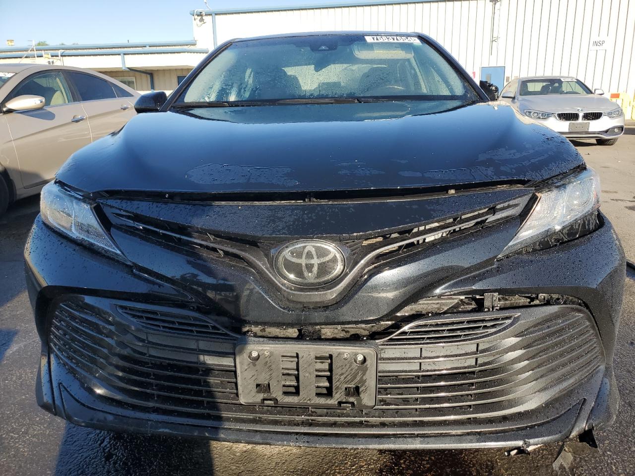 2019 Toyota Camry VIN 4T1B11HK2KU280660 Copart auction photo, front end / side damage thumbnail 5