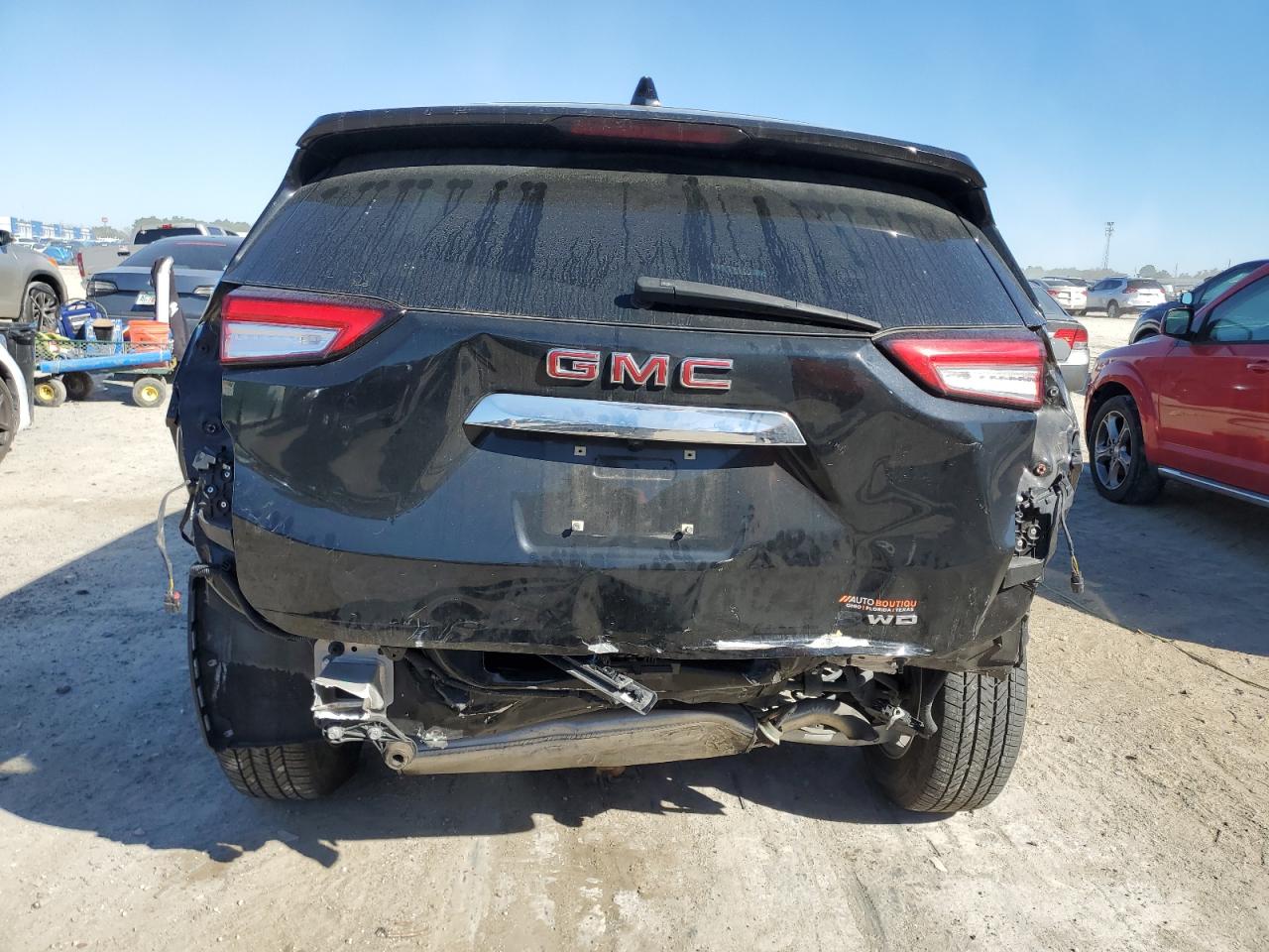 2022 GMC Terrain VIN 3GKALTEV2NL177679 Copart auction photo, rear end damage thumbnail 6
