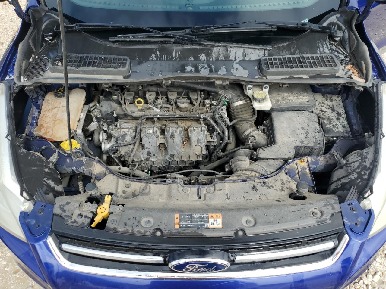 2014 Ford Escape VIN 1FMCU0J93EUE39087 Copart auction photo, rear end / minor dent/scratches damage thumbnail 12