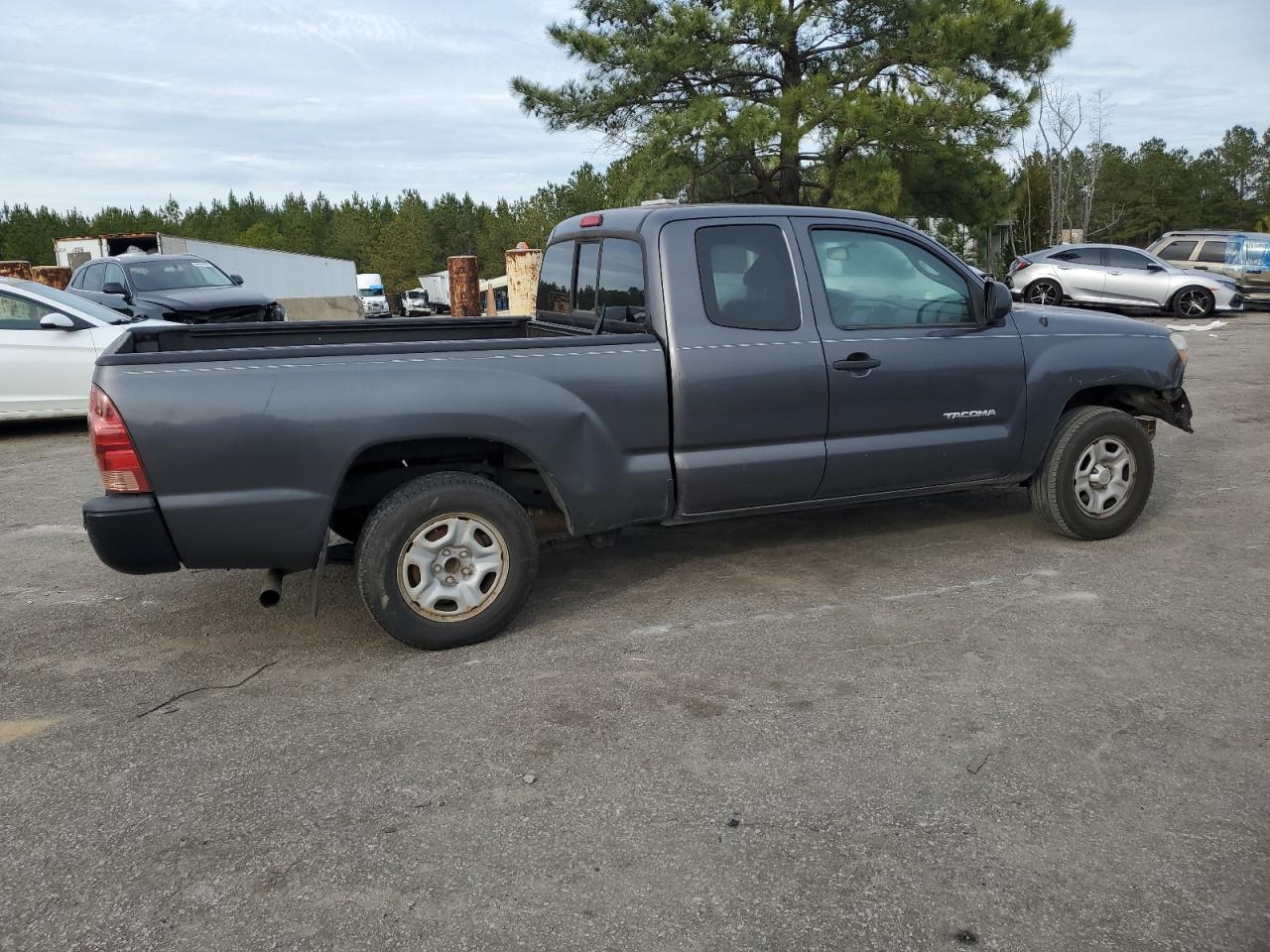 2014 Toyota Tacoma VIN 5TFTX4CN7EX037441 Copart auction photo, front end damage thumbnail 3