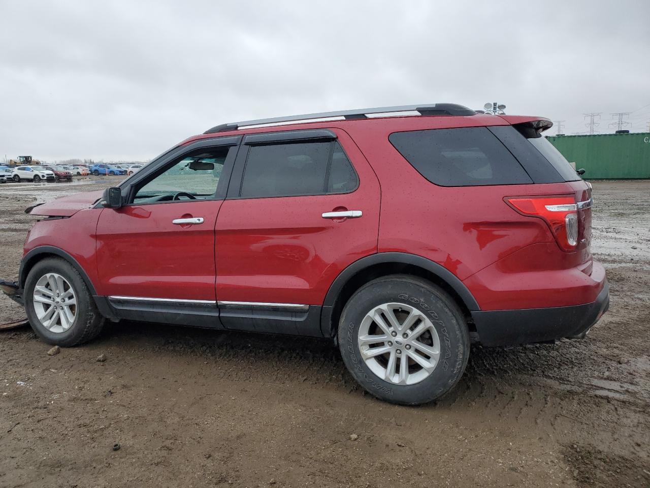 2013 Ford Explorer VIN 1FM5K7D87DGA53201 Copart auction photo, front end damage thumbnail 2