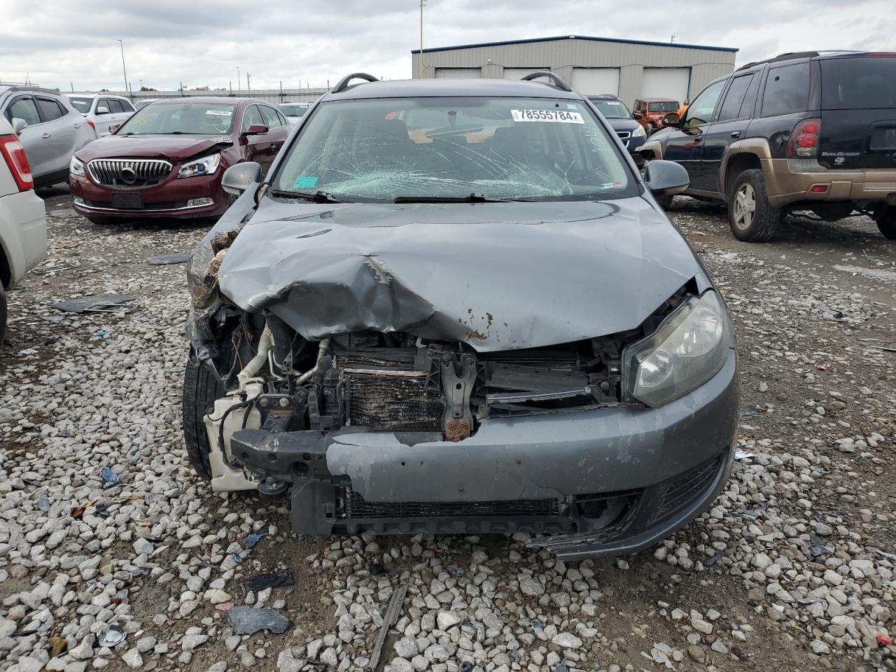 2010 Volkswagen Jetta VIN 3VWPL7AJ2AM654726 Copart auction photo, front end damage thumbnail 5