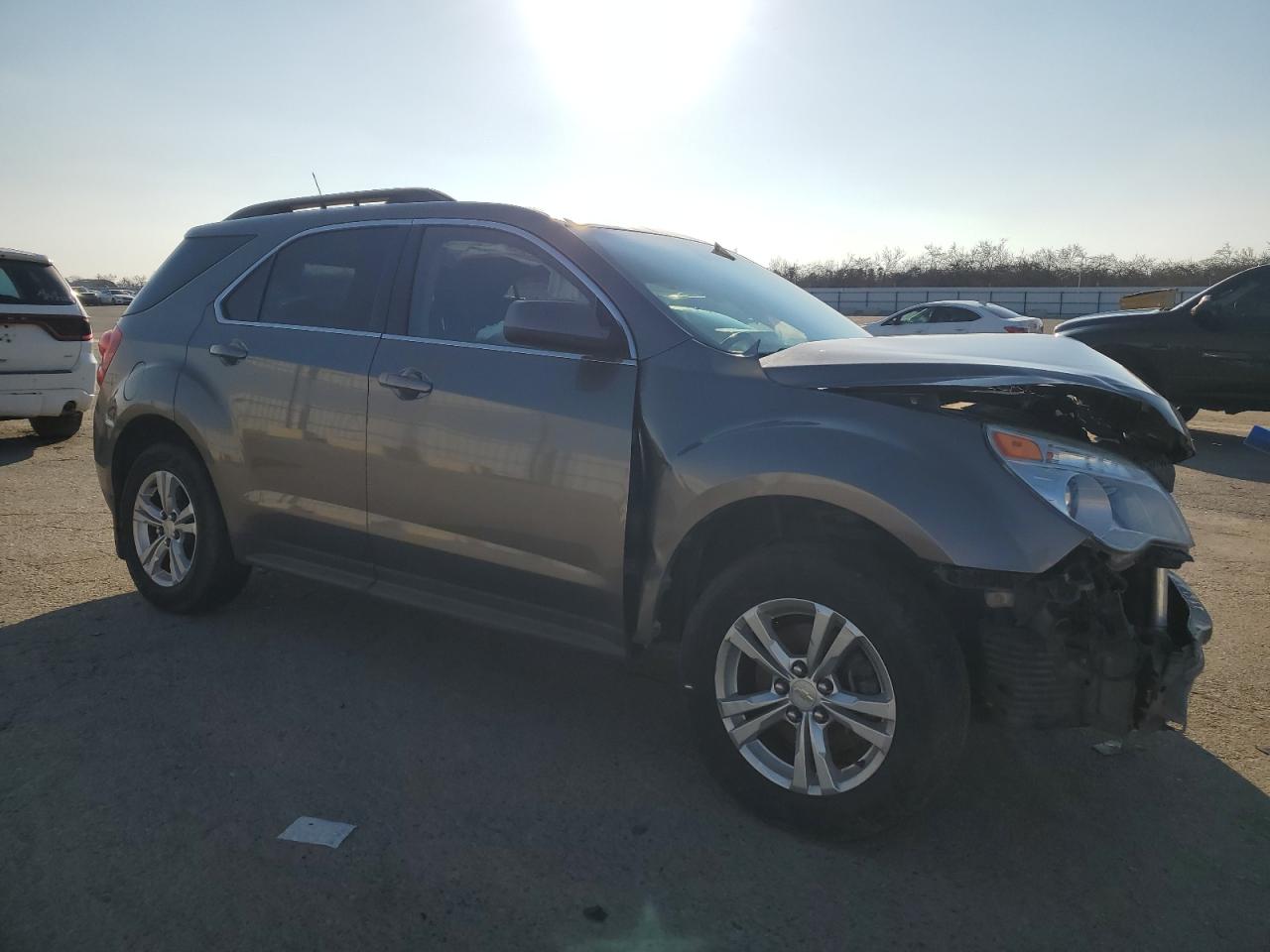 2011 Chevrolet Equinox VIN 2CNFLEEC2B6268670 Copart auction photo, front end / side damage thumbnail 4