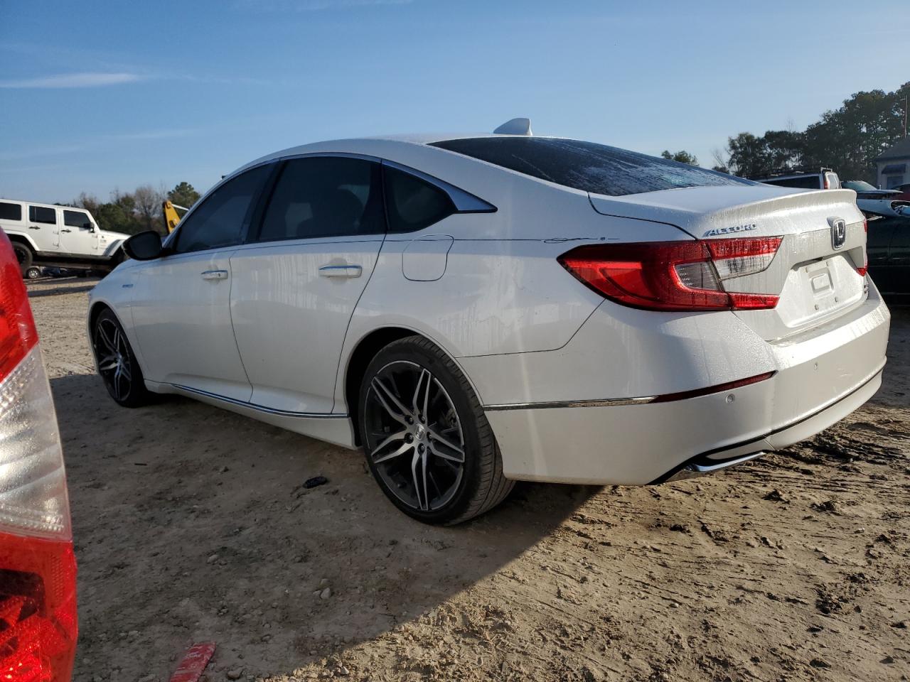 2022 Honda Accord VIN 1HGCV3F9XNA003884 Copart auction photo, side damage thumbnail 2