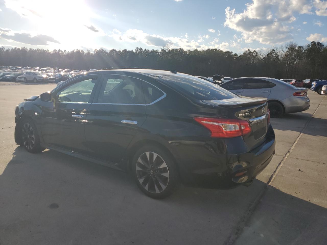 2018 Nissan Sentra VIN 3N1CB7AP2JY203557 Copart auction photo, front end damage thumbnail 2