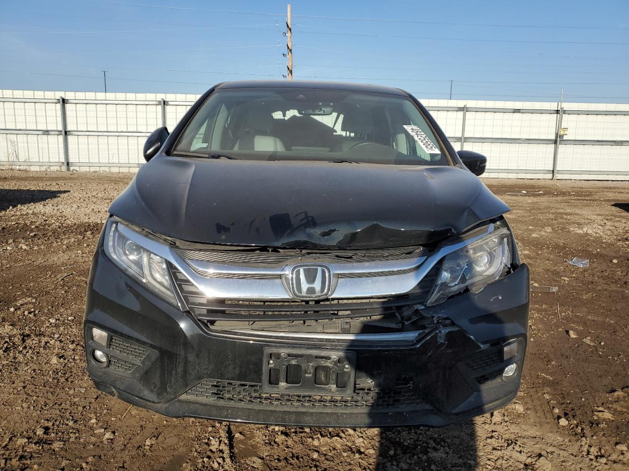 2018 Honda Odyssey VIN 5FNRL6H73JB034052 Copart auction photo, all over damage thumbnail 5