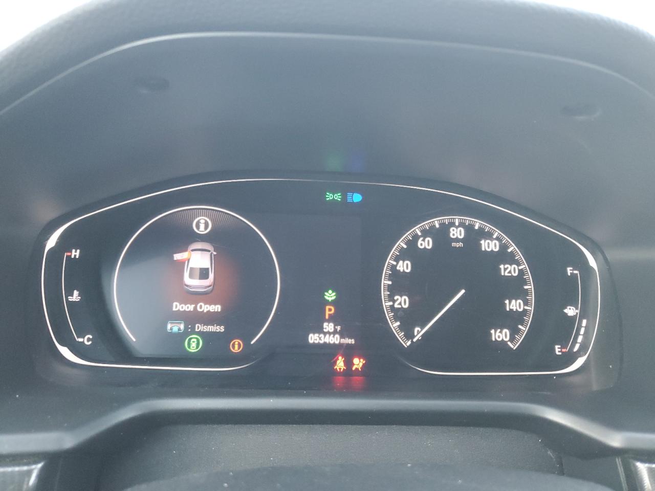 2020 Honda Accord VIN 1HGCV1F32LA121750 Copart auction photo, front end damage thumbnail 9