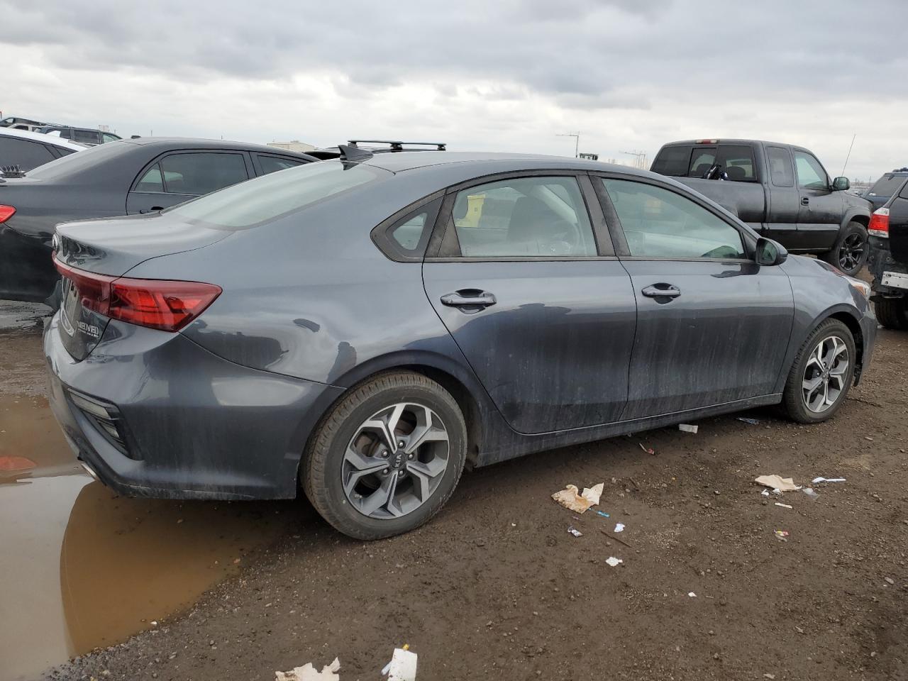 2019 KIA Forte VIN 3KPF24AD5KE056121 Copart auction photo, vandalism / hail damage thumbnail 3
