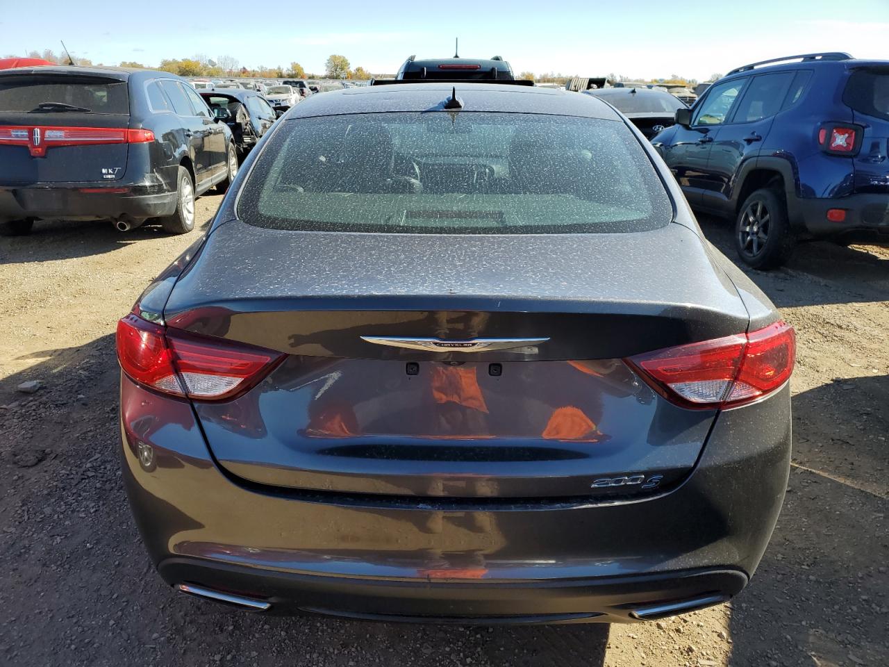 2015 Chrysler 200 VIN 1C3CCCBG4FN529905 Copart auction photo, front end damage thumbnail 6