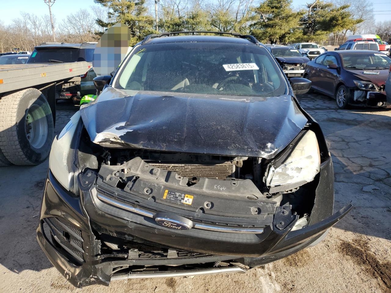 2013 Ford Escape VIN 1FMCU9G92DUB85866 Copart auction photo, front end damage thumbnail 5