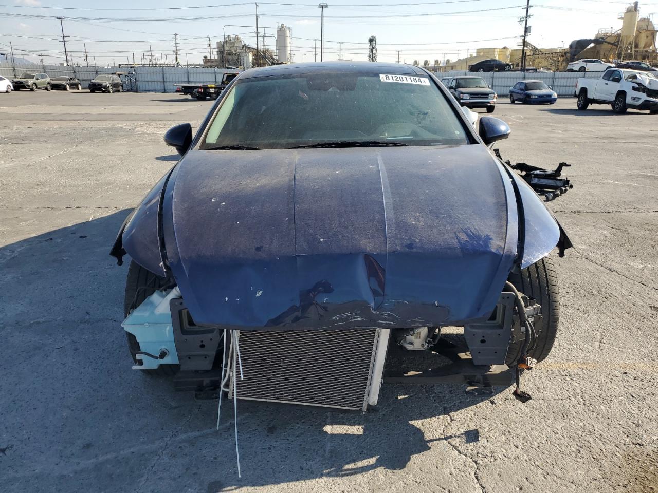 2020 Hyundai Sonata VIN 5NPEH4J23LH002614 Copart auction photo, front end damage thumbnail 5