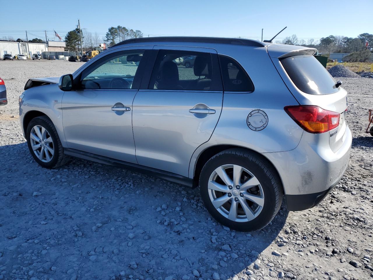 2014 Mitsubishi Outlander VIN 4A4AR4AU2EE018229 Copart auction photo, front end damage thumbnail 2