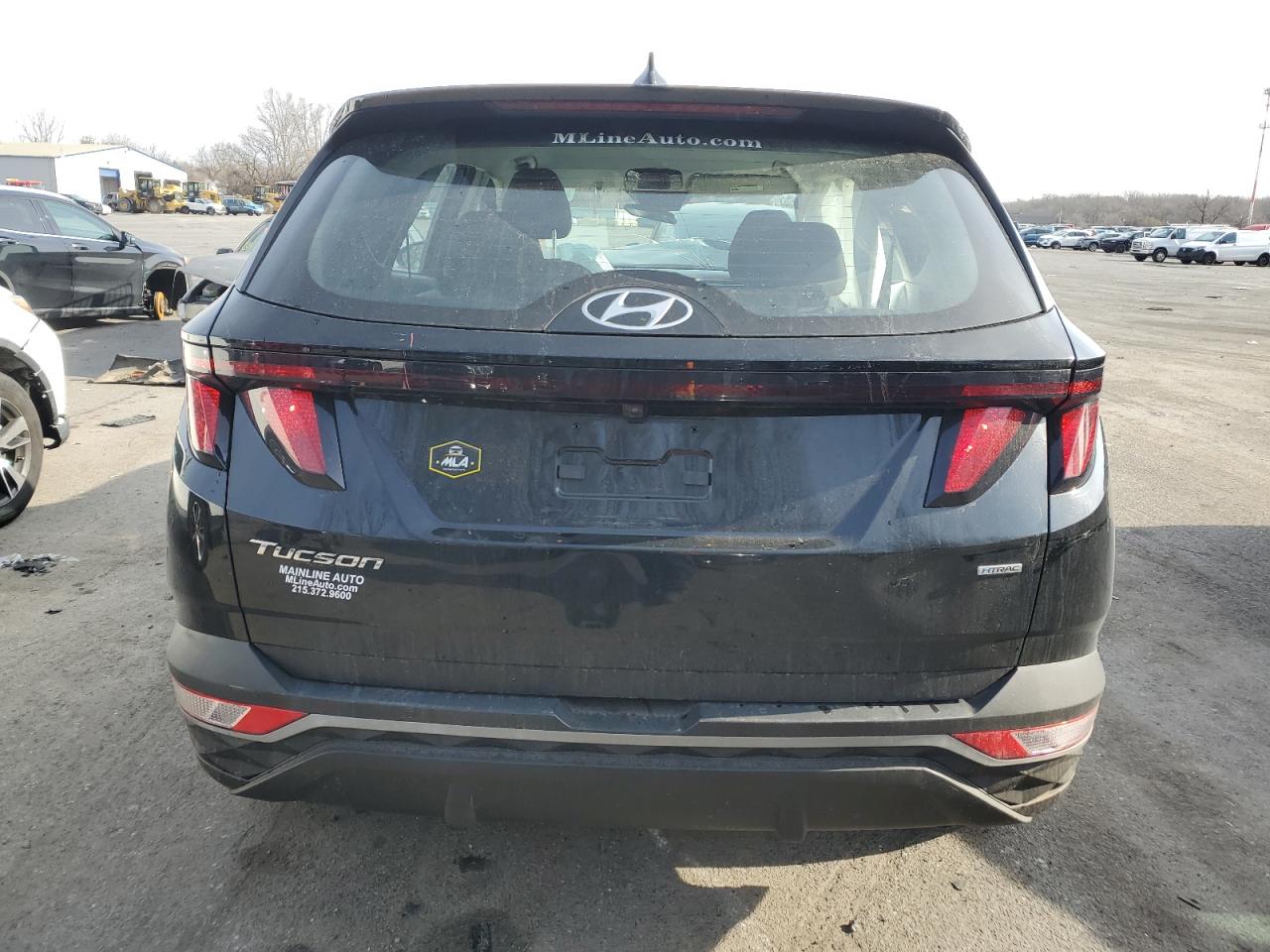 2022 Hyundai Tucson VIN KM8JACAE9NU019879 Copart auction photo, front end damage thumbnail 6