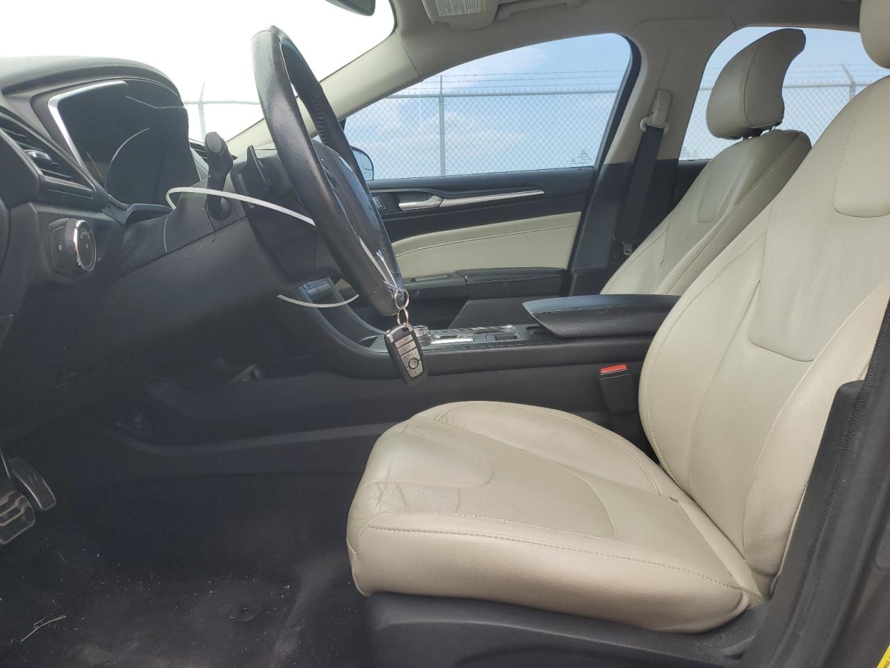 2017 Ford Fusion VIN 3FA6P0K96HR116399 Copart auction photo, water/flood damage thumbnail 7