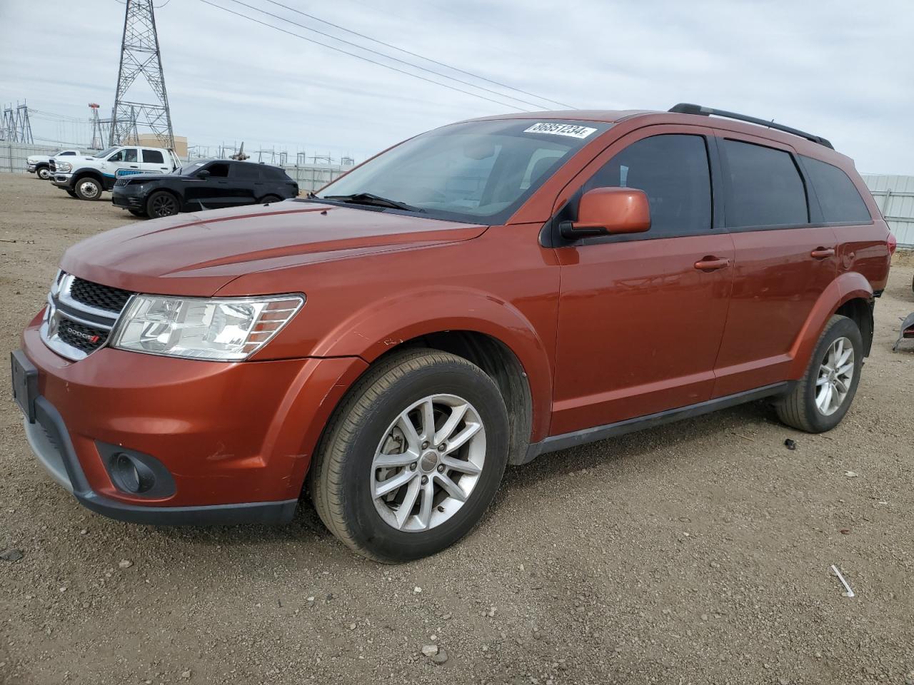 2013 Dodge Journey VIN 3C4PDCBG9DT710666 - Copart auction photo