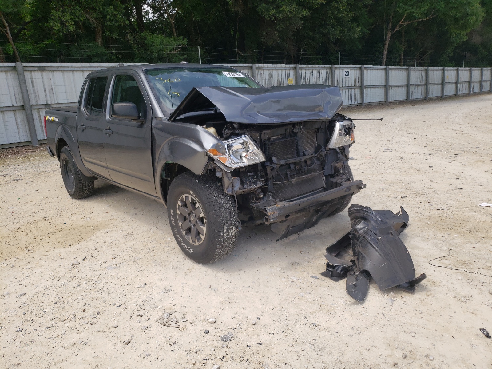 2017 Nissan Navara (Frontier) VIN 1N6DD0ER3HN708591