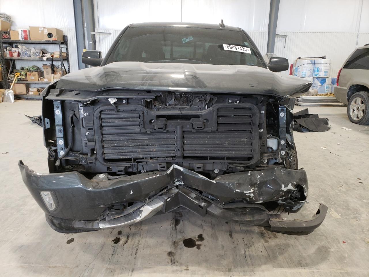 2018 Chevrolet Silverado VIN 3GCUKRECXJG572175 Copart auction photo, all over damage thumbnail 5