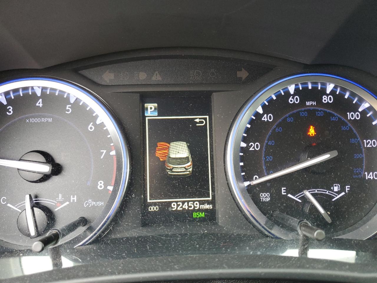 2018 Toyota Highlander VIN 5TDKZRFH9JS285327 Copart auction photo, rear end damage thumbnail 9