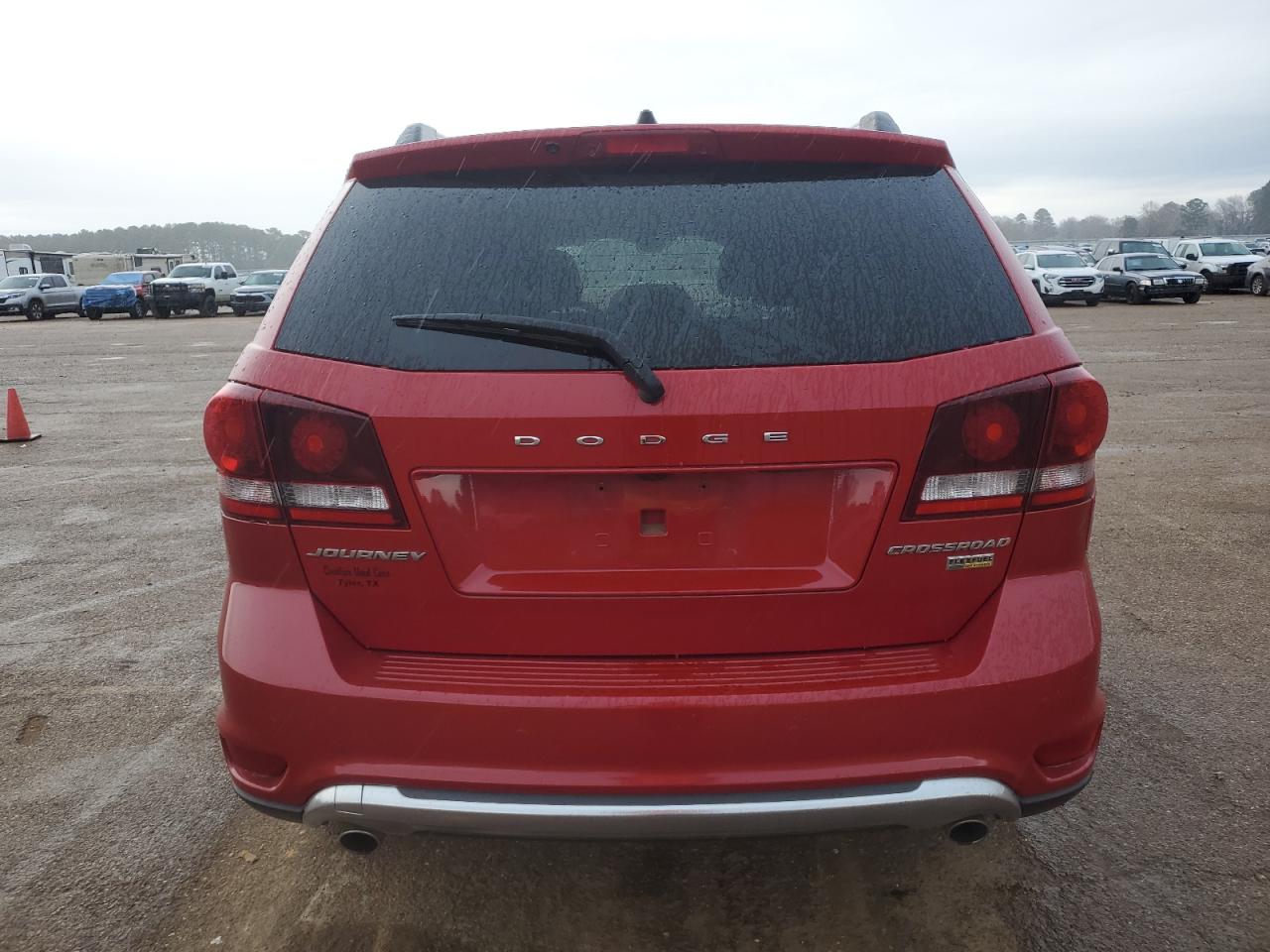 2018 Dodge Journey VIN 3C4PDCGG0JT504849 Copart auction photo, front end / minor dent/scratches damage thumbnail 6