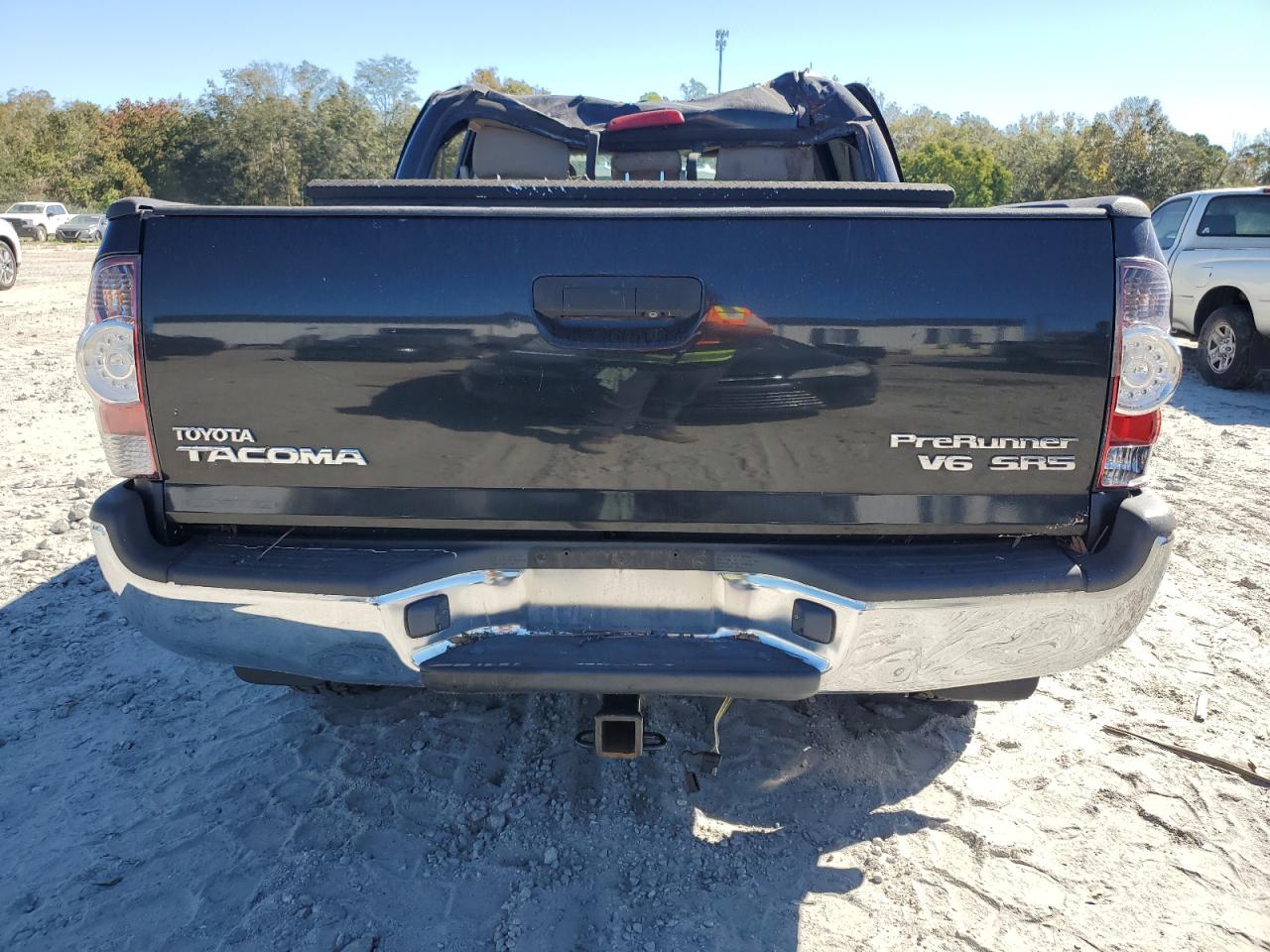 2009 Toyota Tacoma VIN 3TMJU62NX9M077845 Copart auction photo, top/roof damage thumbnail 6