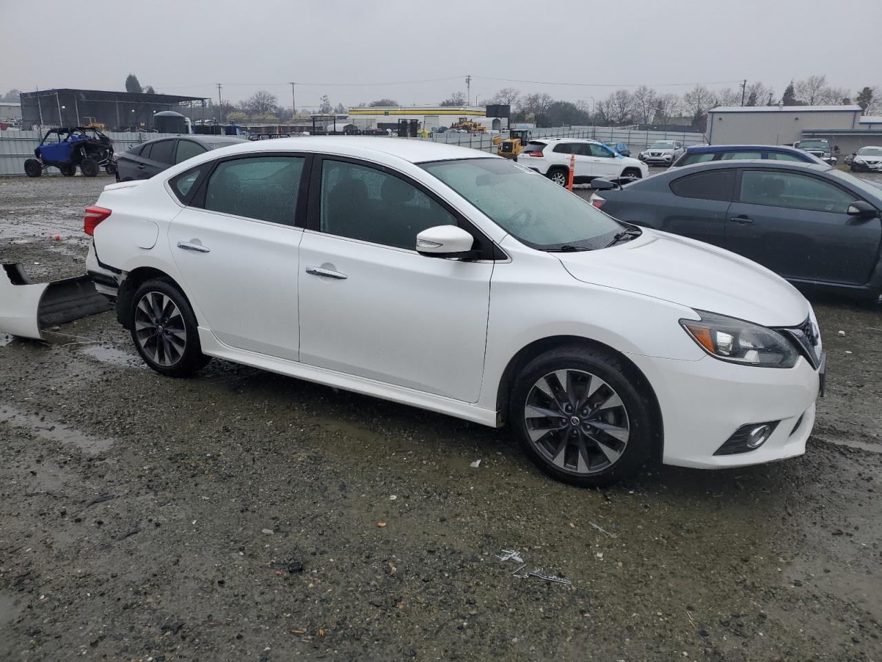 2017 Nissan Sentra VIN 3N1AB7AP1HY230007 Copart auction photo, rear end damage thumbnail 4