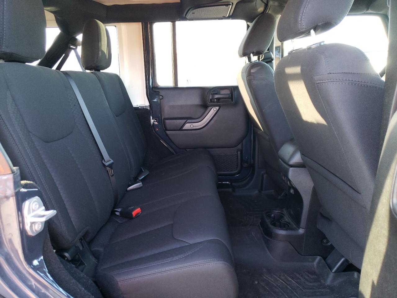 2017 Jeep Wrangler VIN 1C4BJWDG1HL535042 Copart auction photo, rear end / hail damage thumbnail 11