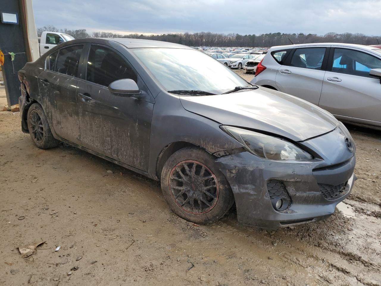 2012 Mazda 3 VIN JM1BL1VGXC1511435 Copart auction photo, front end / rear end damage thumbnail 4