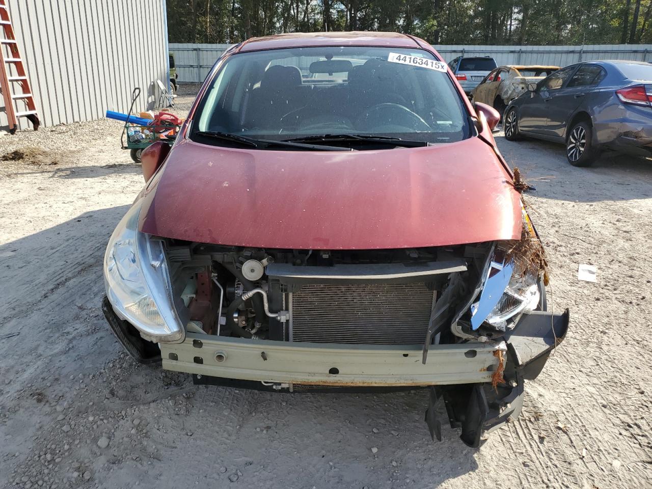 2016 Nissan Versa VIN 3N1CN7AP2GL868990 Copart auction photo, front end / side damage thumbnail 5