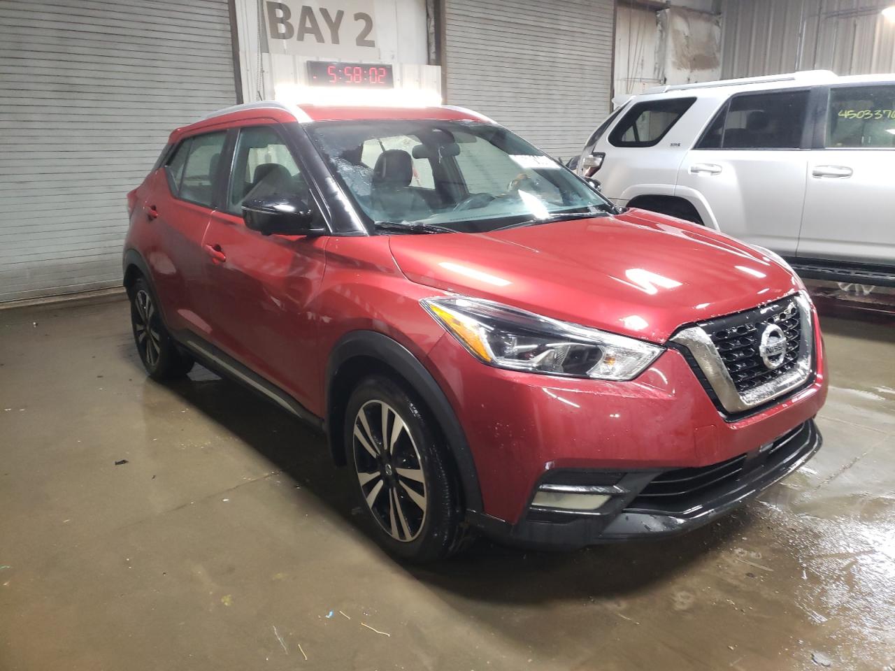 2020 Nissan Kicks VIN 3N1CP5DV5LL495219 Copart auction photo, mechanical damage thumbnail 4