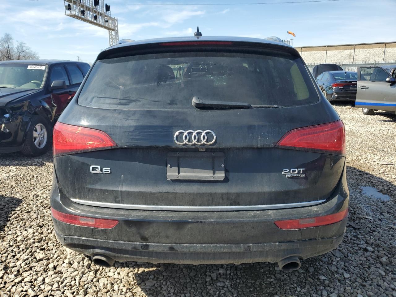 2015 Audi Q5 VIN WA1LFAFP7FA133700 Copart auction photo, front end damage thumbnail 6