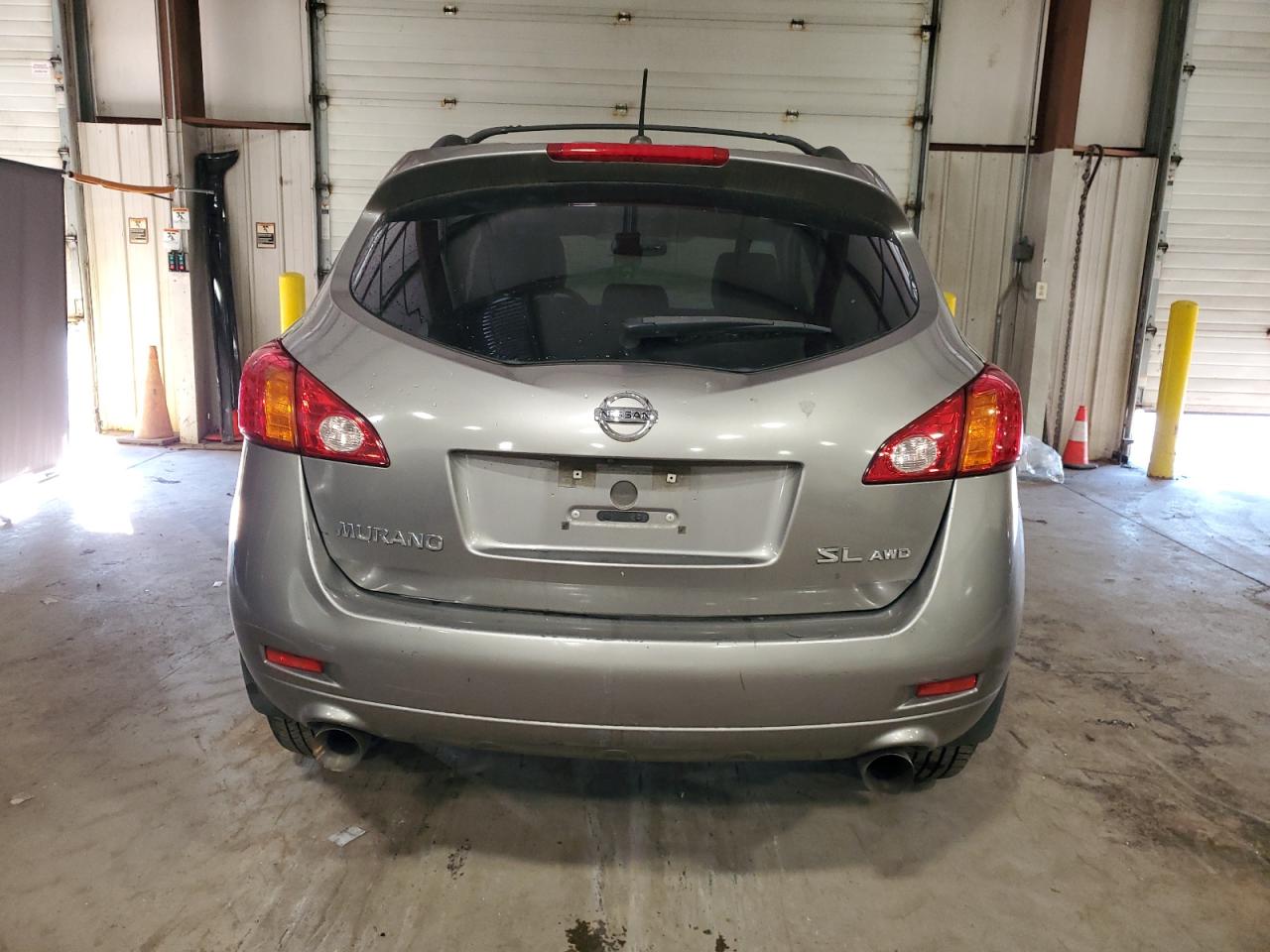 2010 Nissan Murano VIN JN8AZ1MW3AW114401 Copart auction photo, front end / side damage thumbnail 6