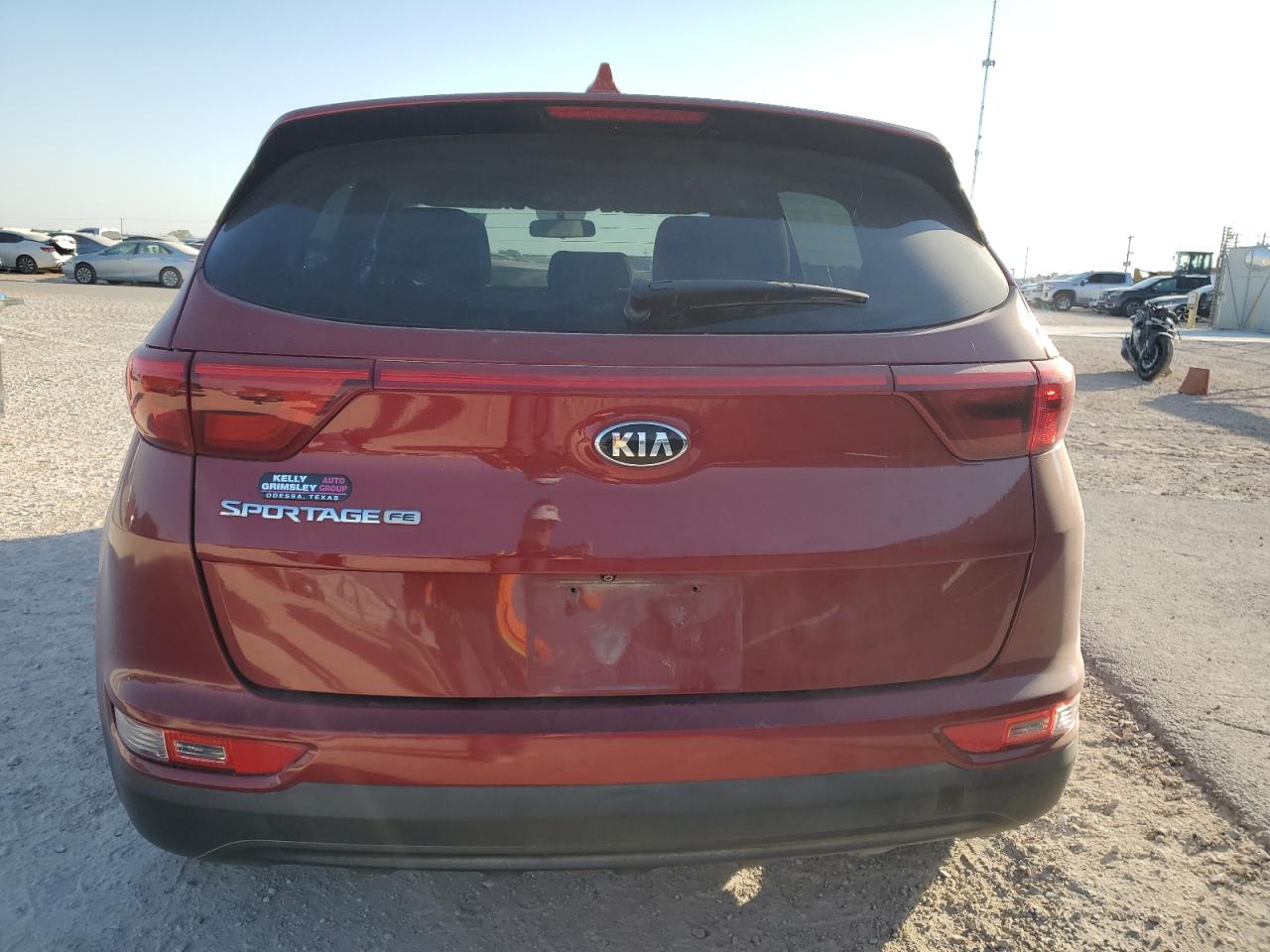 2019 KIA Sportage VIN KNDPM3AC9K7615136 Copart auction photo, front end damage thumbnail 6