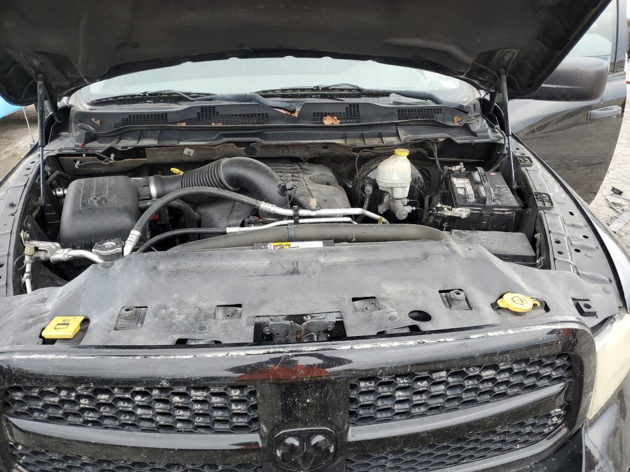 2014 RAM 1500 VIN 3C6RR7KT9EG238257 Copart auction photo, rear end damage thumbnail 12