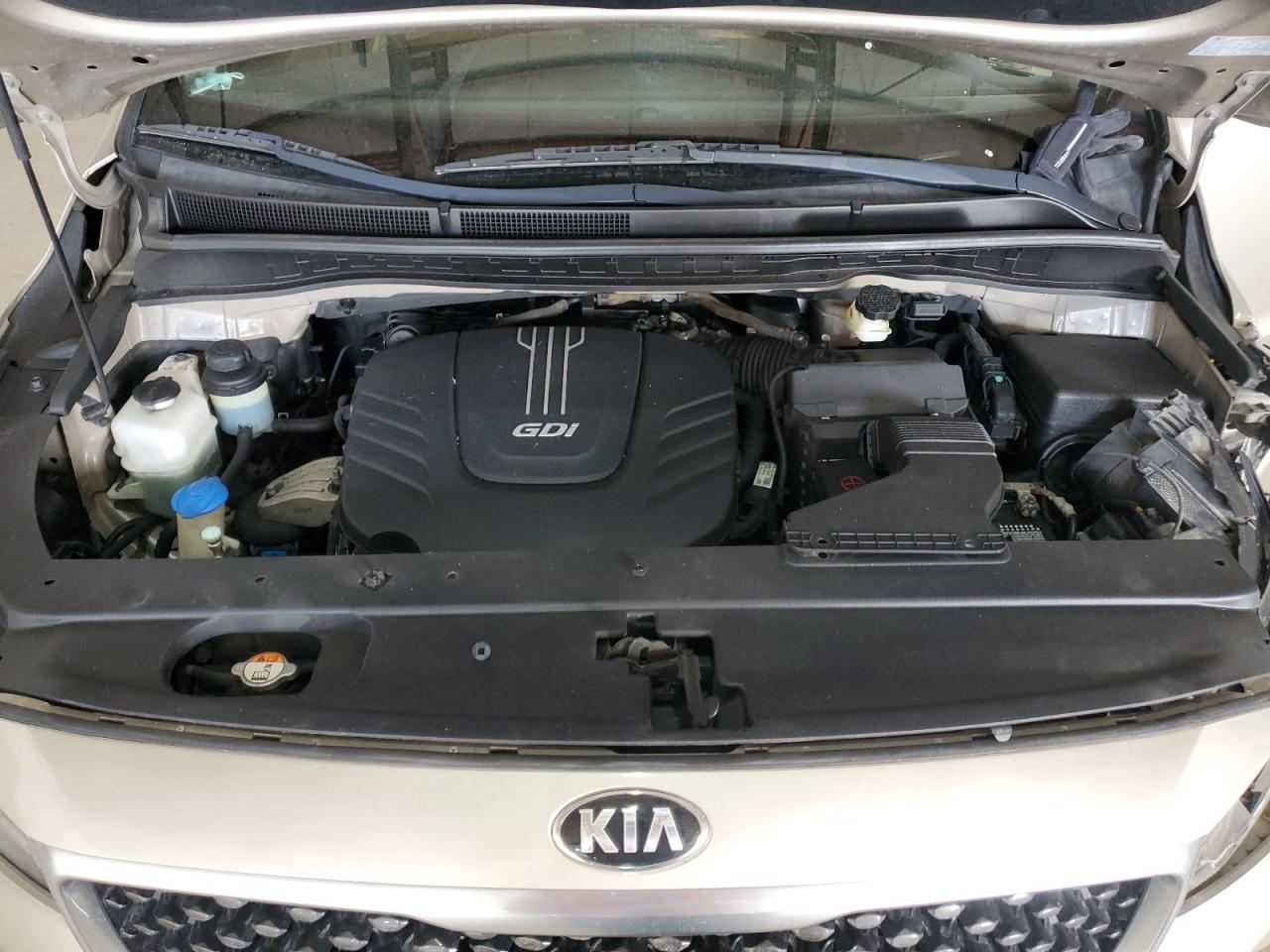 2016 KIA Sedona VIN KNDMB5C13G6172544 Copart auction photo, front end damage thumbnail 14