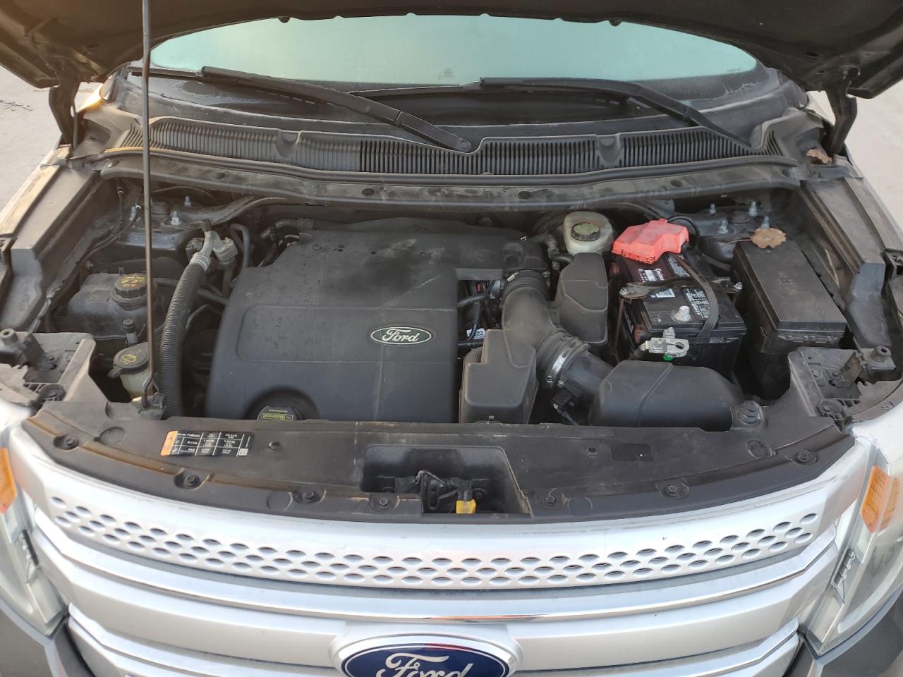 2014 Ford Explorer VIN 1FM5K8D80EGA21925 Copart auction photo, rear end / hail damage thumbnail 11