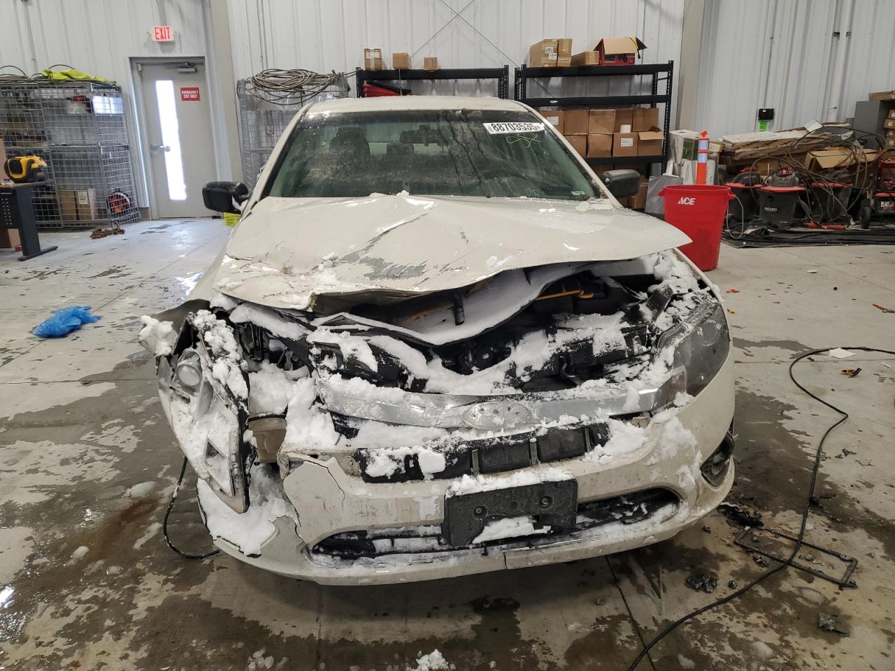 2012 Ford Fusion VIN 3FAHP0GA5CR275189 Copart auction photo, front end damage thumbnail 5