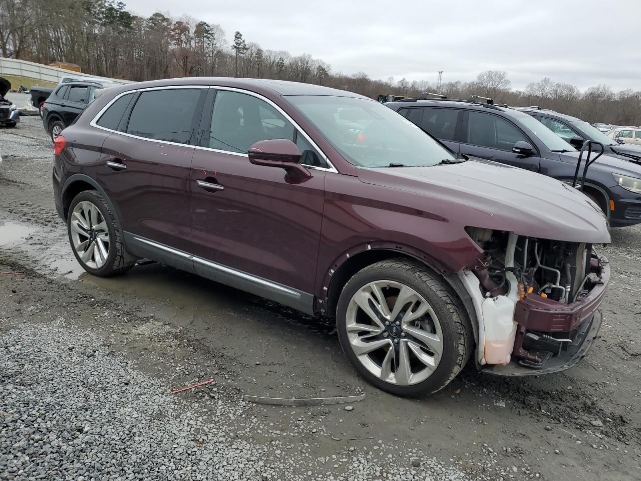 2018 Lincoln MKX VIN 2LMPJ8LRXJBL38008 Copart auction photo, front end damage thumbnail 4
