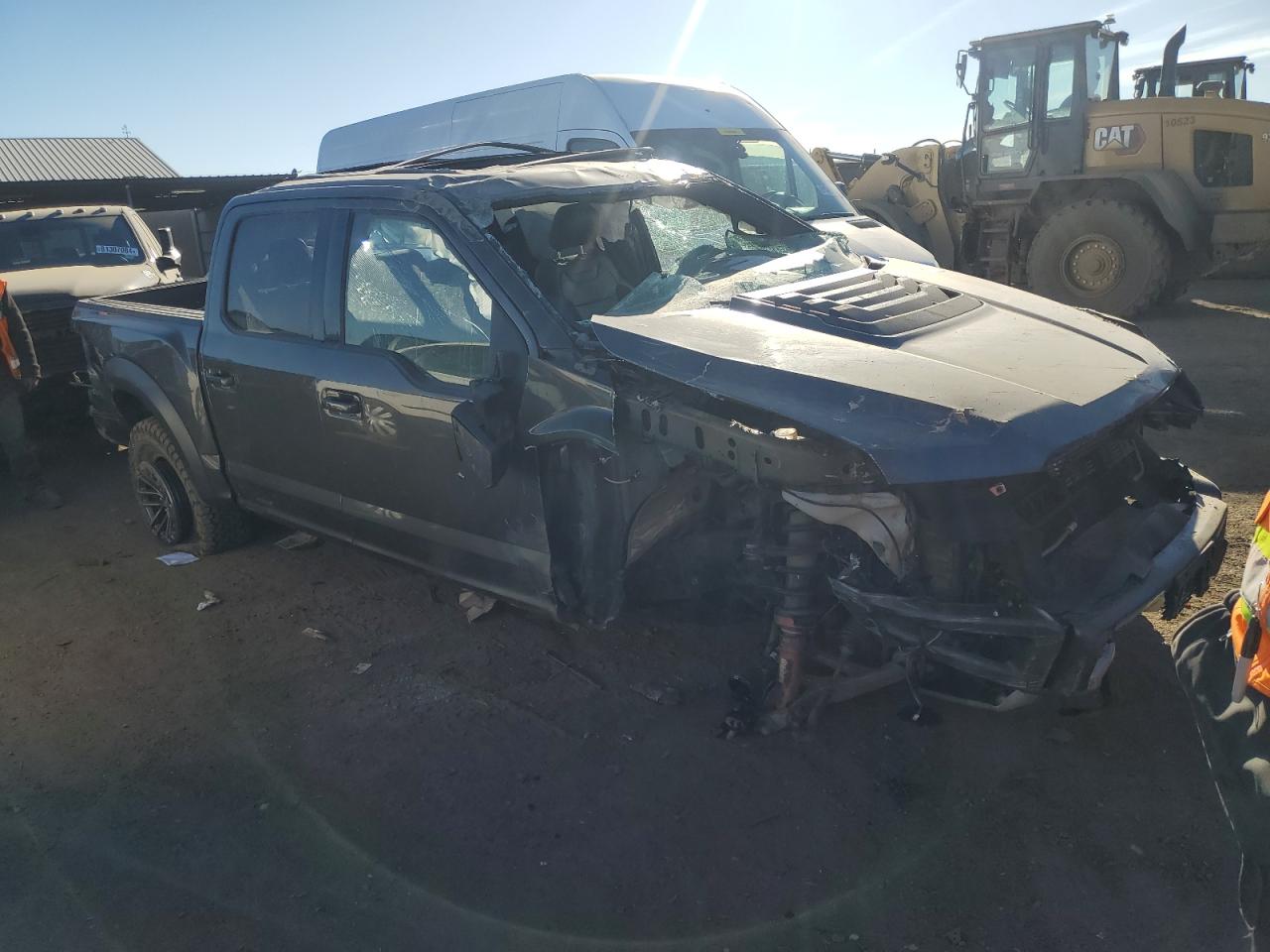 2019 Ford F-150 VIN 1FTFW1RG7KFA80167 Copart auction photo, front end damage thumbnail 4