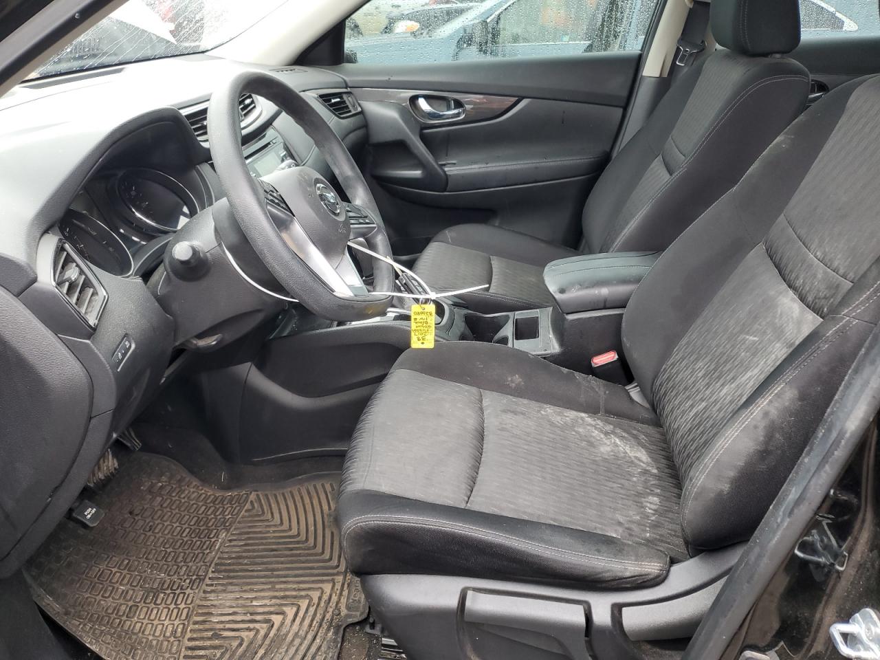 2017 Nissan Rogue VIN JN8AT2MT8HW138409 Copart auction photo, side / undercarriage damage thumbnail 7