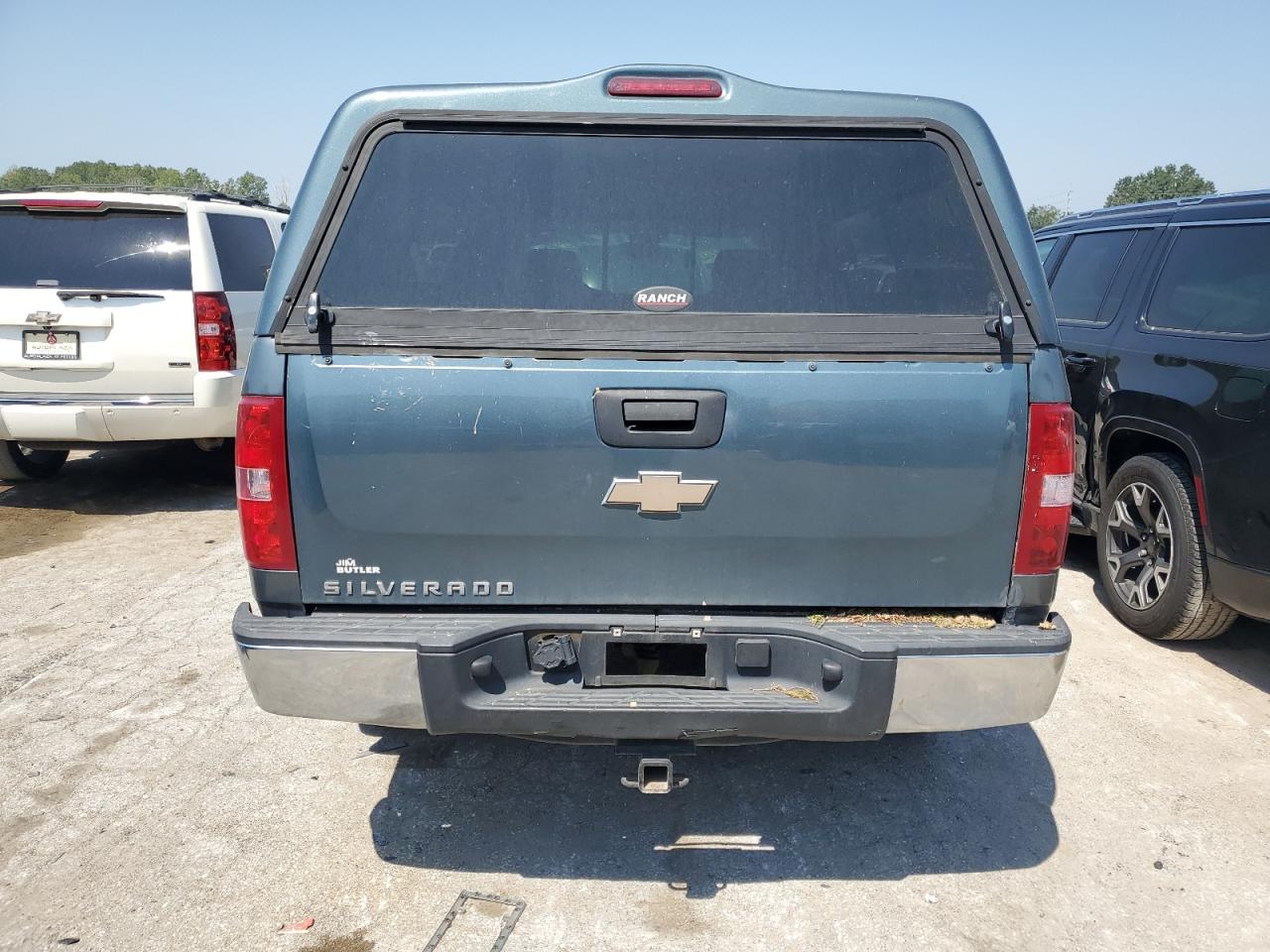 2009 Chevrolet Silverado VIN 1GCEC14X09Z129570 Copart auction photo, side damage thumbnail 6
