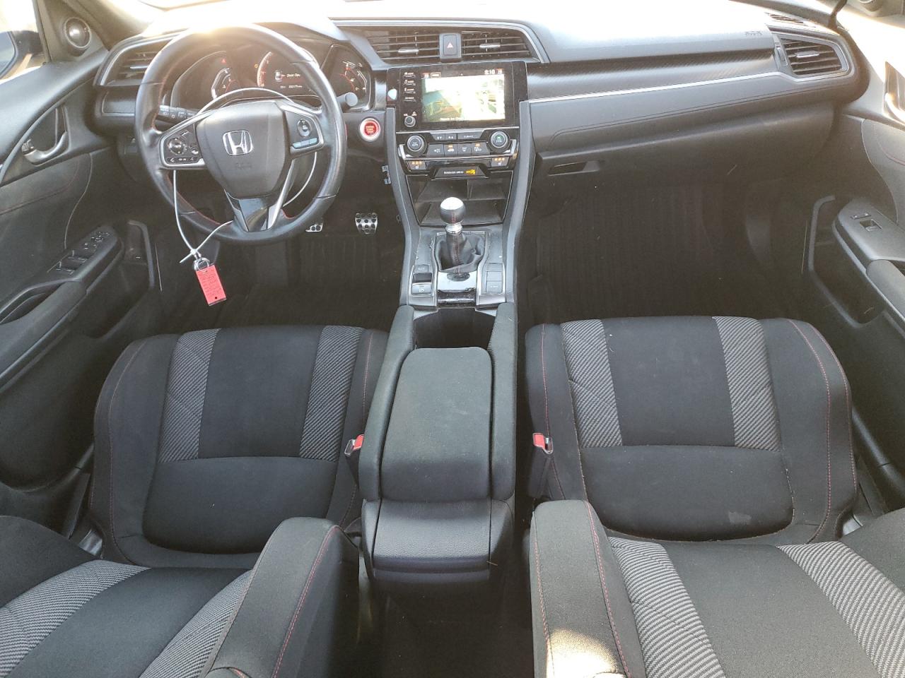 2019 Honda Civic VIN 2HGFC1E58KH703826 Copart auction photo, rear end / side damage thumbnail 8