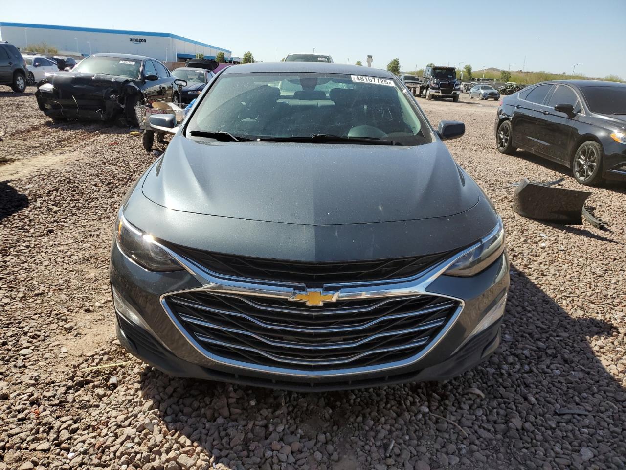 2021 Chevrolet Malibu VIN 1G1ZD5ST0MF022477 Copart auction photo, rear end / side damage thumbnail 5