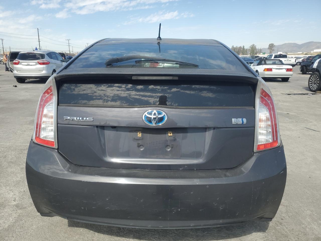 2012 Toyota Prius VIN JTDKN3DU4C1610782 Copart auction photo, vandalism / front end damage thumbnail 6