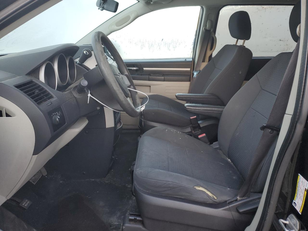 2010 Dodge Caravan VIN 2D4RN4DE2AR102433 Copart auction photo, front end damage thumbnail 7