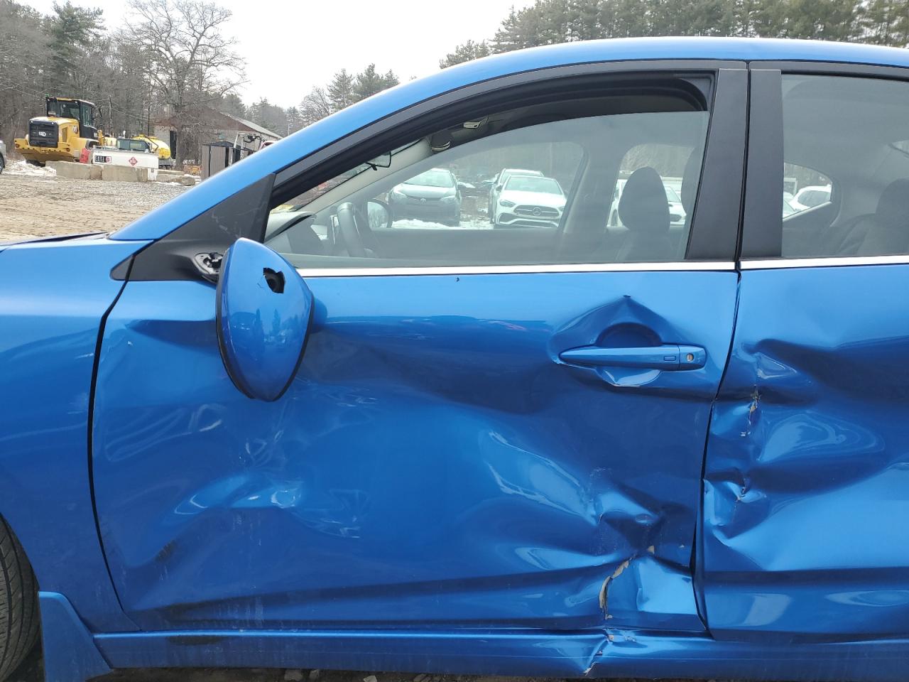 2020 Nissan Sentra VIN 3N1AB8CV9LY283368 Copart auction photo, side / minor dent/scratches damage thumbnail 7